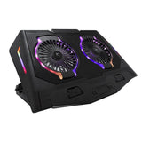 Држач за лаптоп White Shark Ice Shadow до 17,3" 2x LED вентилатори за игри