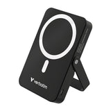 Полнач Verbatim Charge'n'Go со постоље 10000mAh магнетно безжично полнење во црна боја