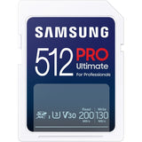 Безбедна дигитална Samsung 512GB SDXC PRO Ultimate 200R/130W U3 V30