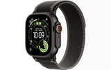 Apple Watch Ultra 3 Cellular 49mm црно титаниумско куќиште со црна/јаглеродна трагачка јамка M/L