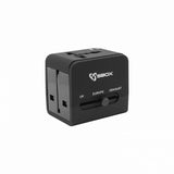 Универзален адаптер за патување + USB полнач SBOX TA-23