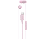 Слушалки Sony IER-EX15CP Тип-C со микрофон, розови