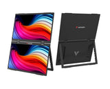 Monitor 15.6” Verbatim Portable Dual Full HD, IPS, USB-C,USB,HDMI,Speakers