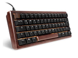 Тастатура Sharkoon SKILLER SGK50 S4 Gen2 60% дрво PBT Механичка игра со Gateron G Pro 3.0 жолта боја