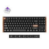Тастатура Keychron K8 HE 80% Специјално издание Безжичен магнетен прекинувач Gateron Nebula - црно дрво