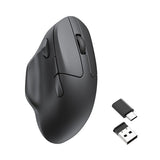 Безжичен глушец Keychron M7 ергономски 1000Hz - црн