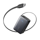 Моќна батерија Anker Nano 10K 45W (Вграден USB-C кабел што се извлекува)