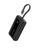 Моќна батерија Anker 10K, 30W, (Вграден USB-C кабел)