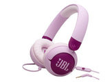 Слушалки JBL за деца JR320 со микрофон виолетова