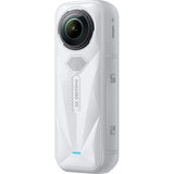 Акциона камера Insta360 X5 ограничено издание, сатенско бела