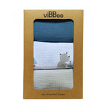 viBBoo Сет од 3 муслински пелени Дамбо