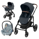 Maxi Cosi Plaza + Essential Graphite+Rock Essential Grey