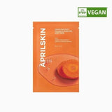 APRILSKIN Carrotene IPMP Смирувачка и хидратантна маска за листови 1 парче
