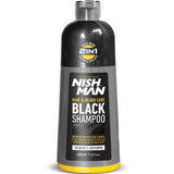 Nishman Hair&Beard Black Shampoo New 400 ml