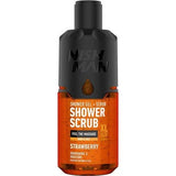 Nishman Shower Gel + Scrub Mineral Scrub – Strawberry (480 ml)