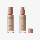 The ONE Everlasting Sync Stress-Free Течна пудра со СПФ 20 и УВА-заштита