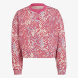 adidas Future Icons Allover Print Sweatshirt