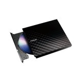 ASUS External Slim DVD-RW USB2.0 Black SDRW-08D2S-U/DBLK/G/AS ASUS 8xDVD+-R/6xDL/5xDVD-RAM Black
