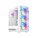 Компјутерска футрола GameMax Starlight White