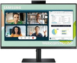 SAMSUNG S24A400VEU 24" Full HD рамен монитор од серијата S40VA со веб-камера