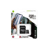 Kingston 256GB microSDHC Canvas Select 100R CL10 UHS-I картичка без адаптер