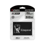 Kingston 512GB KC600 SATA 3 2.5" SSD
