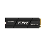Kingston FURY Renegade 2TB PCIe 4.0 NVMe M.2 SSDFURY Renegade SSD offers blazing speeds of up to 7