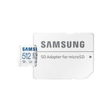 SAMSUNG 512GB EVO MicroSD+ адаптер