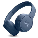 JBL T670NC безжични On-Ear слушалки со активно поништување на шум сини