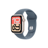 Apple Watch SE 3 GPS 40mm Starlight Aluminium Case with Starlight Sport Band - S/Mmeh34rk/a