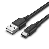 VENTION USB 2.0 A машки на Type-C машки 3A кабел 2M црн