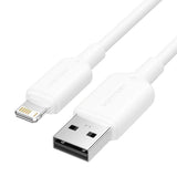 VENTION USB 2.0 Type-A машки на Lightning машки 2.4A кабел 2M бел PVC тип
