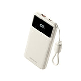 VENTION Power Bank 10000mAh (USB-C + Lightning + USB-A) 22.5W Златен LED дисплеј Тип