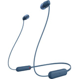 Безжични сини слушалки Sony WI-C100L