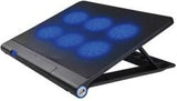 Држач за лаптоп Platinet PLCP6FB до 17.3"/6 вентилатори/2 USB/сини LED диоди