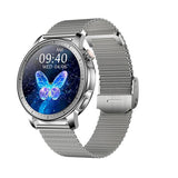 North Edge Healthcare Watch V65 Silver with Heart Rate, Blood Pressure, Blood Oxygen