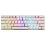 Тастатура White Shark Gaming Wakizashi 2 60% Механичка RGB Бела Сина Прекинувачка