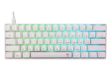 Тастатура White Shark Gaming Shinobi 2 60% Механичка RGB Бела Сина Прекинувач Топла замена