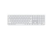 Apple Magic Keyboard (2024) со Touch ID и нумеричка тастатура - меѓународен англиски - бели копчиња