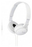 Слушалки Sony MDR-ZX110APW со микрофон, бели