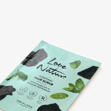 Love Nature Purifying Hair Scrub with Charcoal and Organic Peppermint
