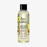Love Nature Nourishing Body Масло за лице и коса со органско масло од авокадо