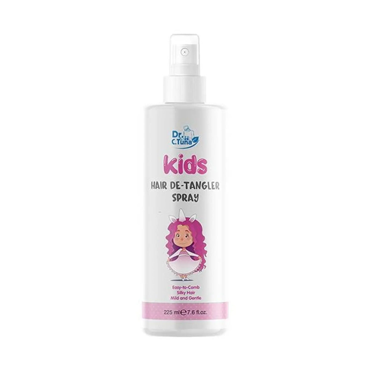 HAIR DETANGLER SPRAY FOR KIDS 225 ML DR C TUNA