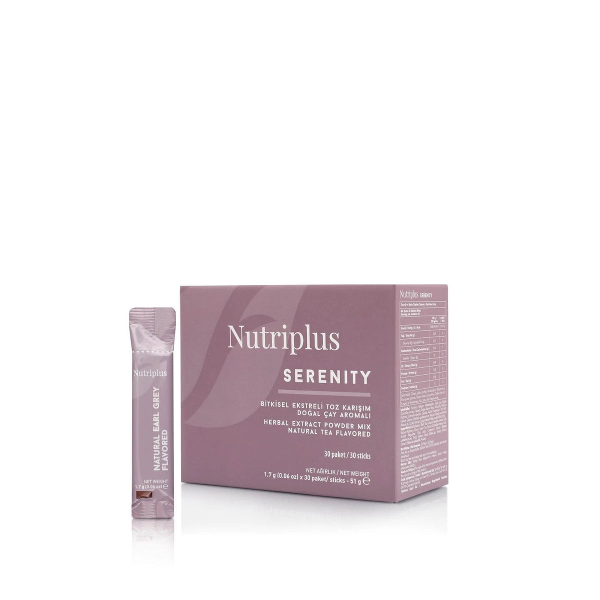 NUTRIPLUS HERBAL TEA WITH NATURAL EARLY