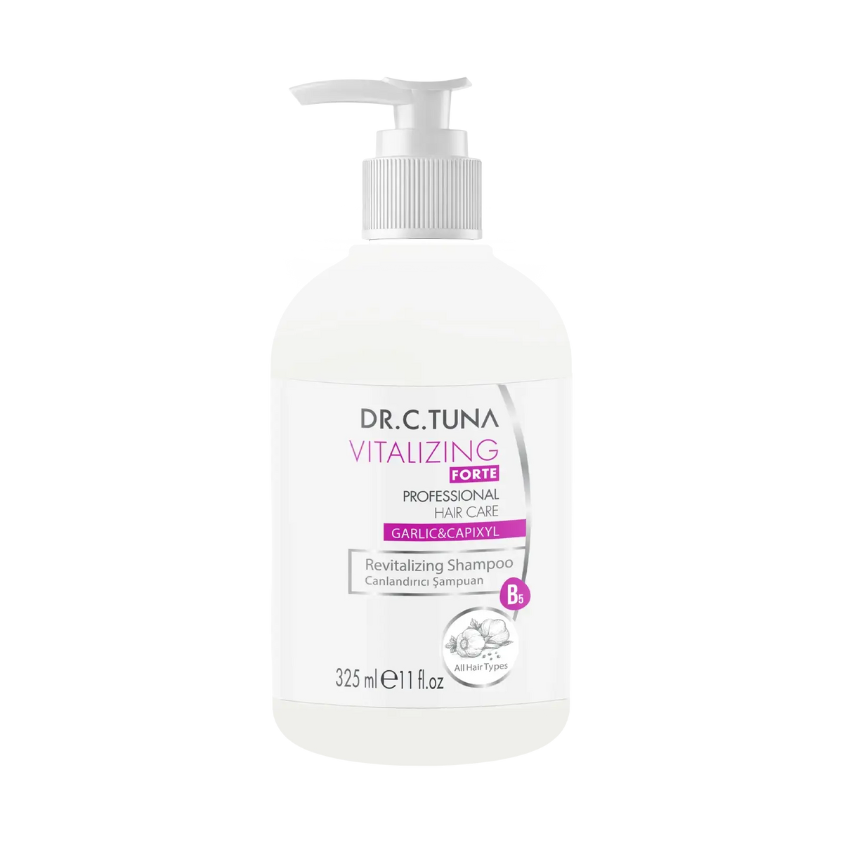 GARLIC EXTRACT SHAMPOO 375 ML DR C TUNA VITALIZING