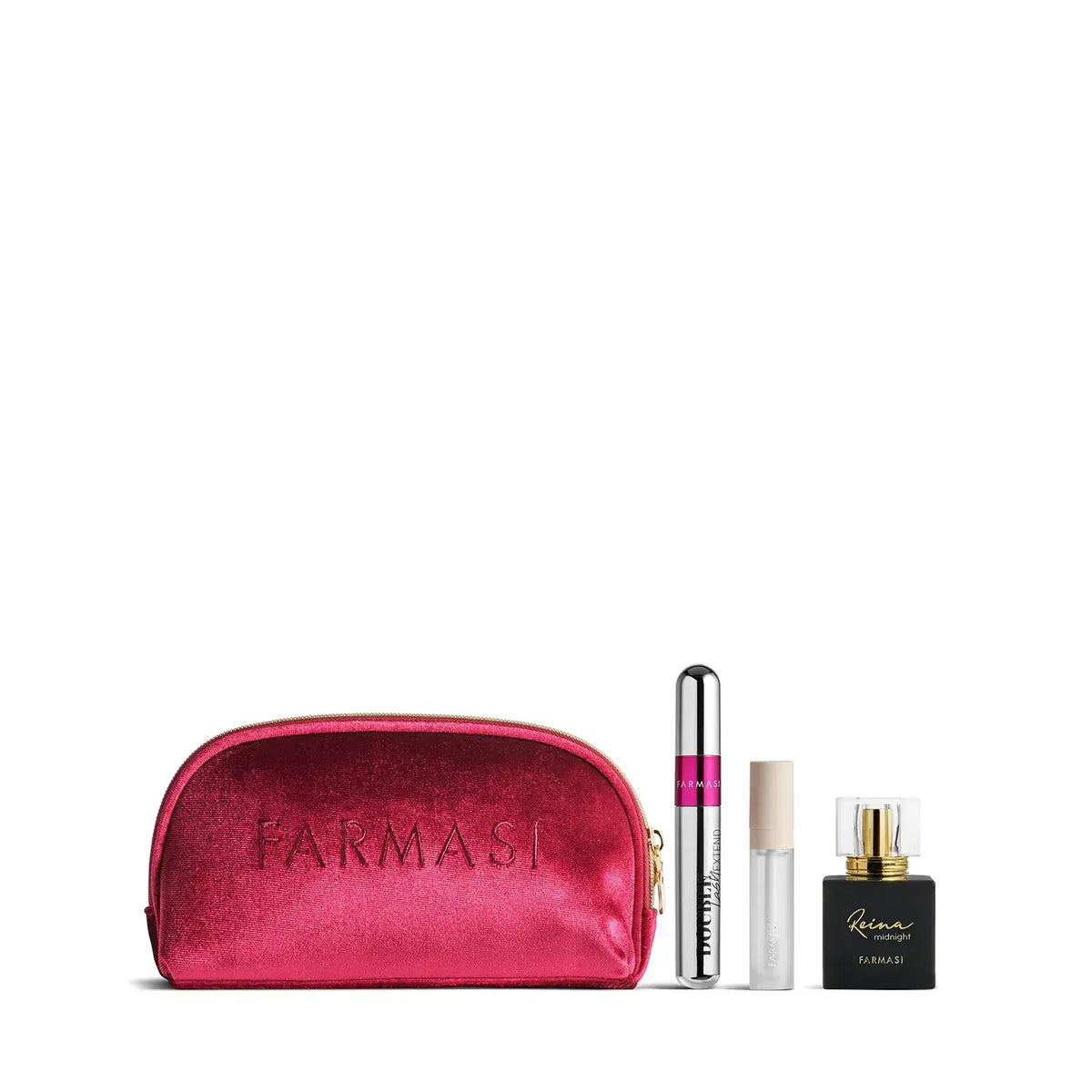 MAKE UP SET RED BAG