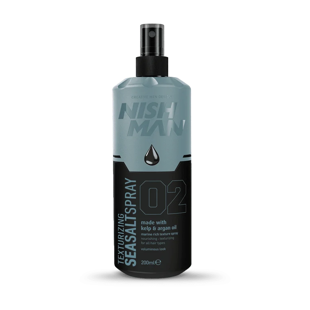 Nishman Sea Salt Spray 02 (Made With Kelp & Argan Oil)