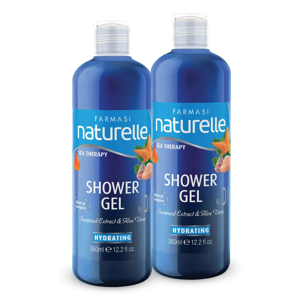 SET 2/1 NATURELLE SEATHERAPY SHOWER GEL 360ML