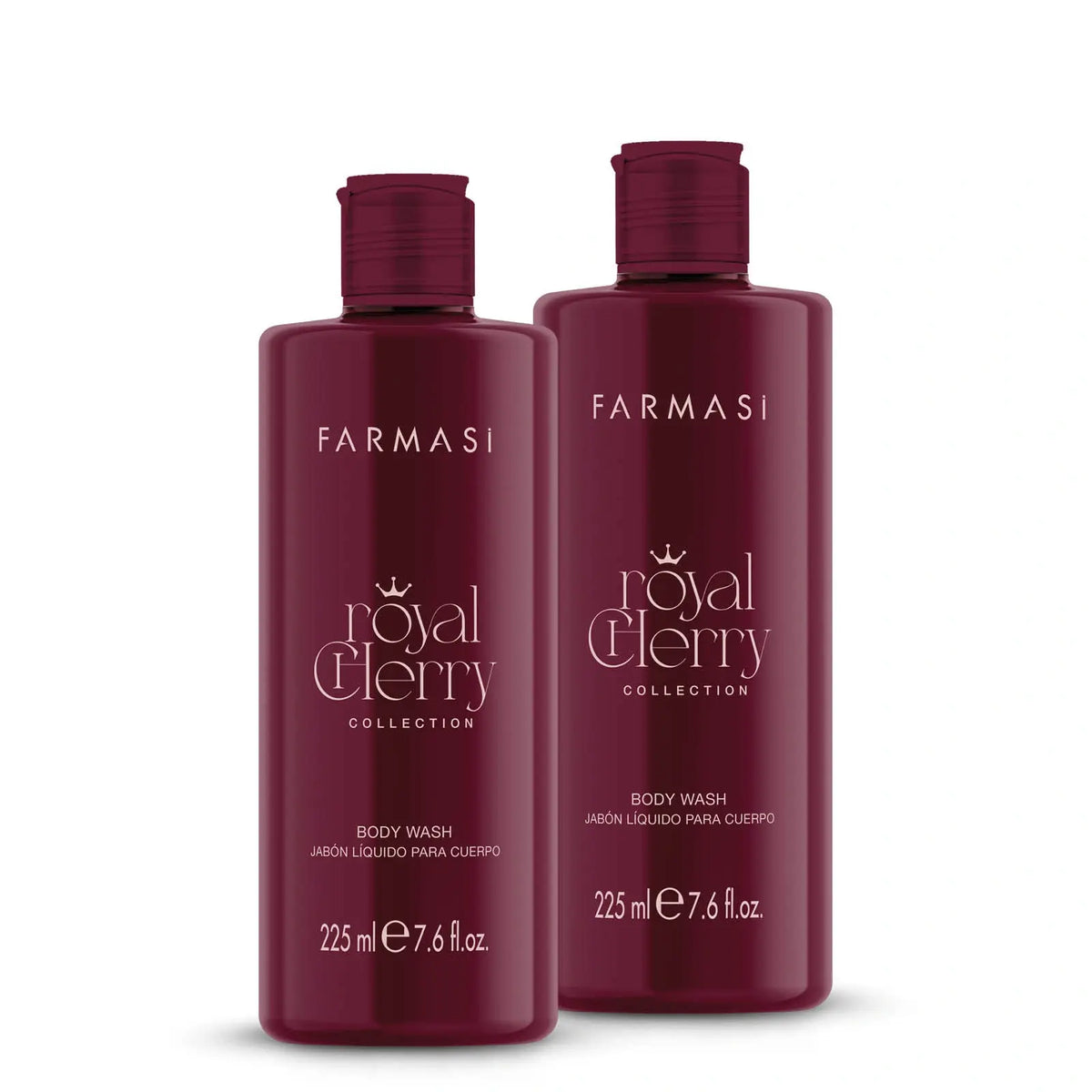 SET 2/1 ROYAL CHERRY BODY WASH 225 ML