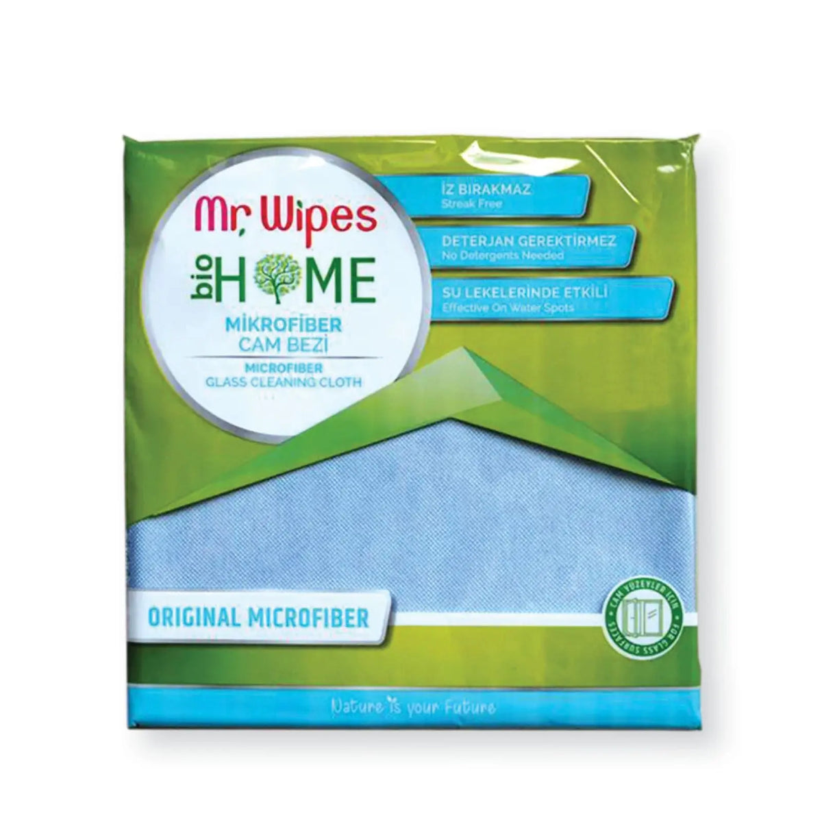MIKROFIBER CLOTH FOR GLASS SINGLE MR WIPES